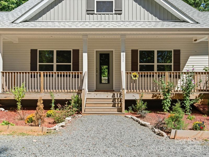 Exterior details and patio area of a home in , Wingate (Image 22).