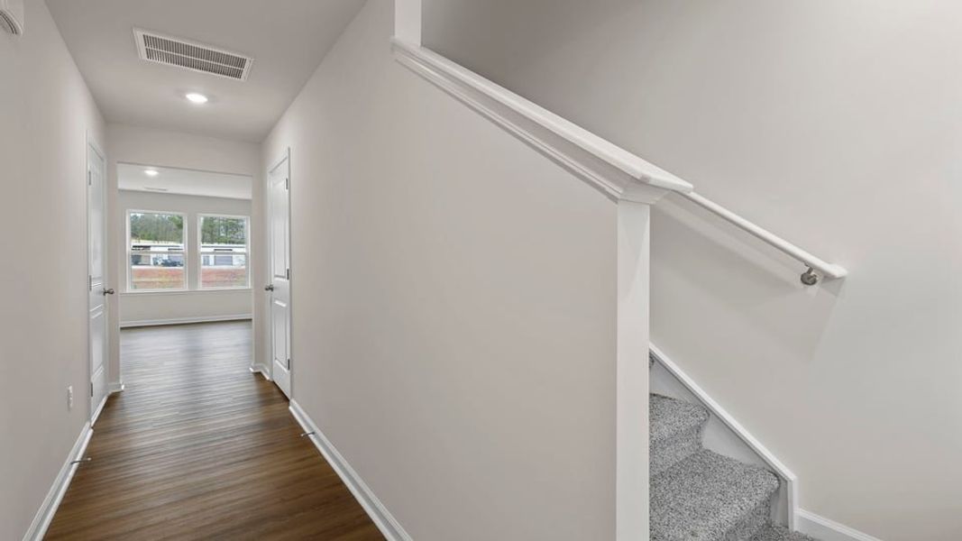 Spacious, unfurnished interior of a new home in Durbin Meadows, Fountain Inn (Image 15). Spacious, unfurnished interior of a new home in Durbin Meadows, Fountain Inn (Image 15).