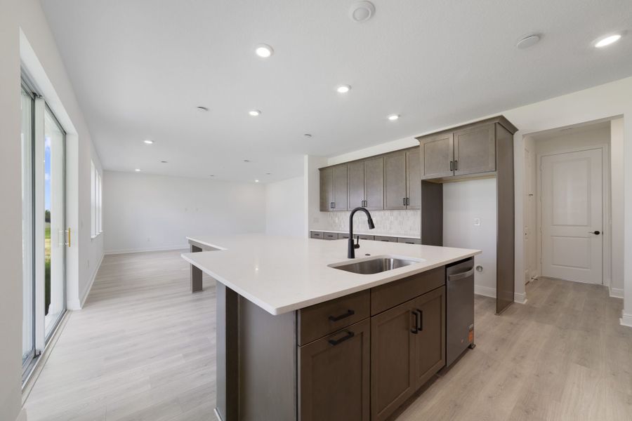 Furnished interior view inside a new home in Vintner Reserve, Clermont (Image 11).