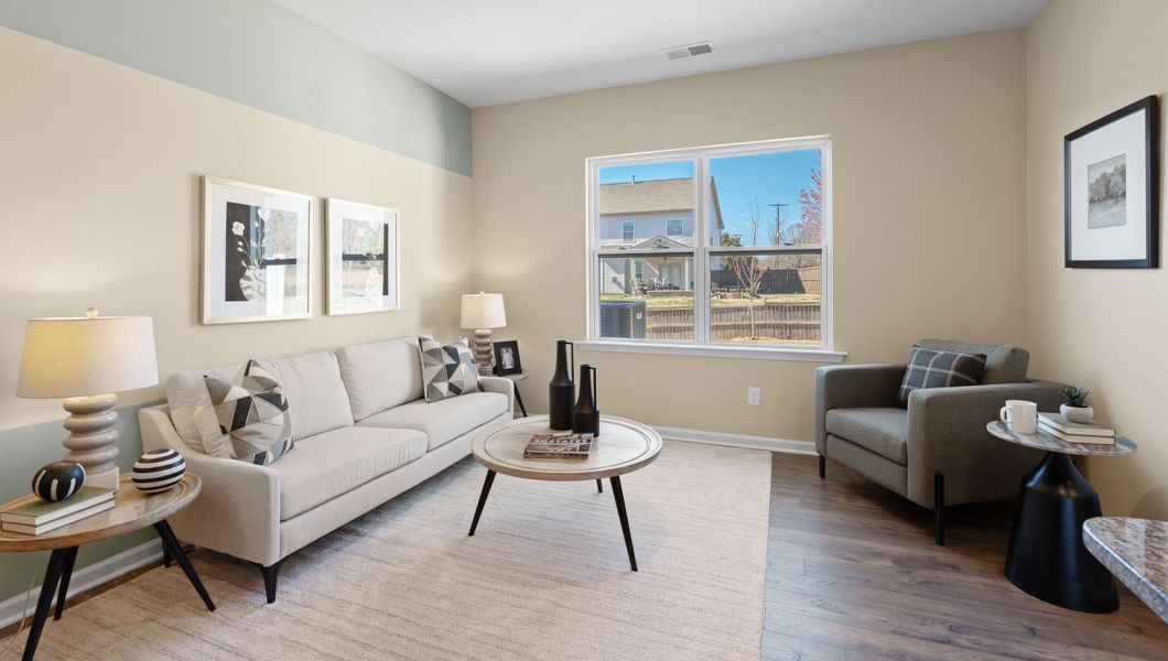 Furnished interior view inside a new home in Covington Village, Greer (Image 20).