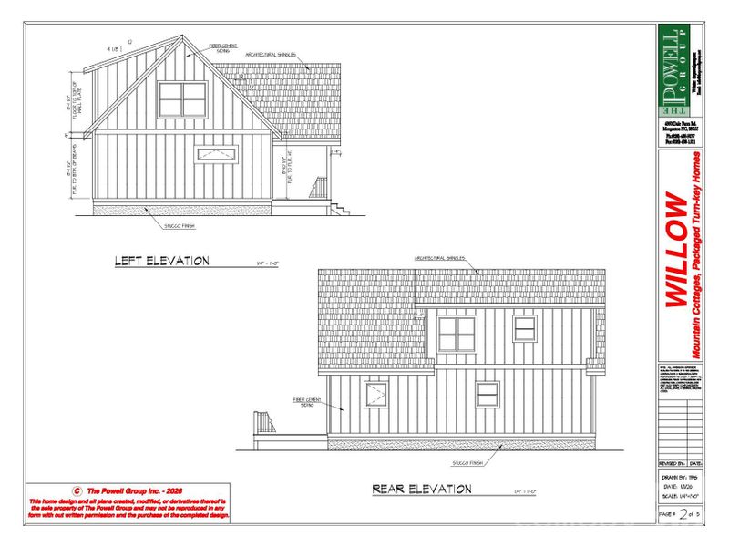 Exterior rendering of this home design in , Bostic, NC (Image 5).