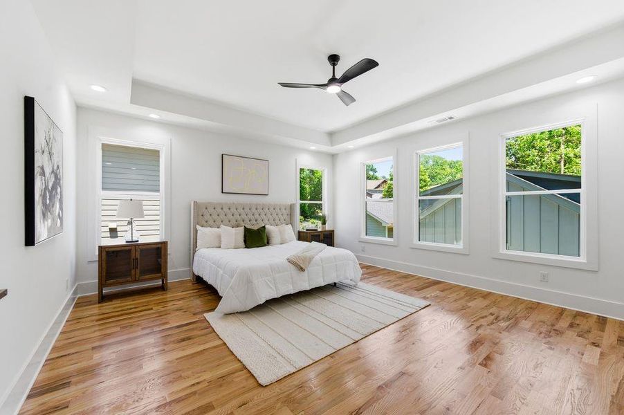 Furnished interior view inside a new home in , Atlanta (Image 16).