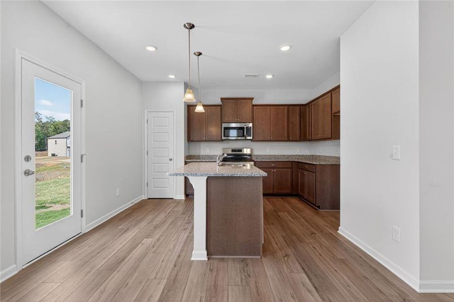 Furnished interior view inside a new home in North Haven, Rome (Image 10).
