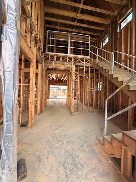 Sneak peak inside the grand foyer. Current home status July 2, 2026 Sneak peak inside the grand foyer. Current home status July 2, 2026