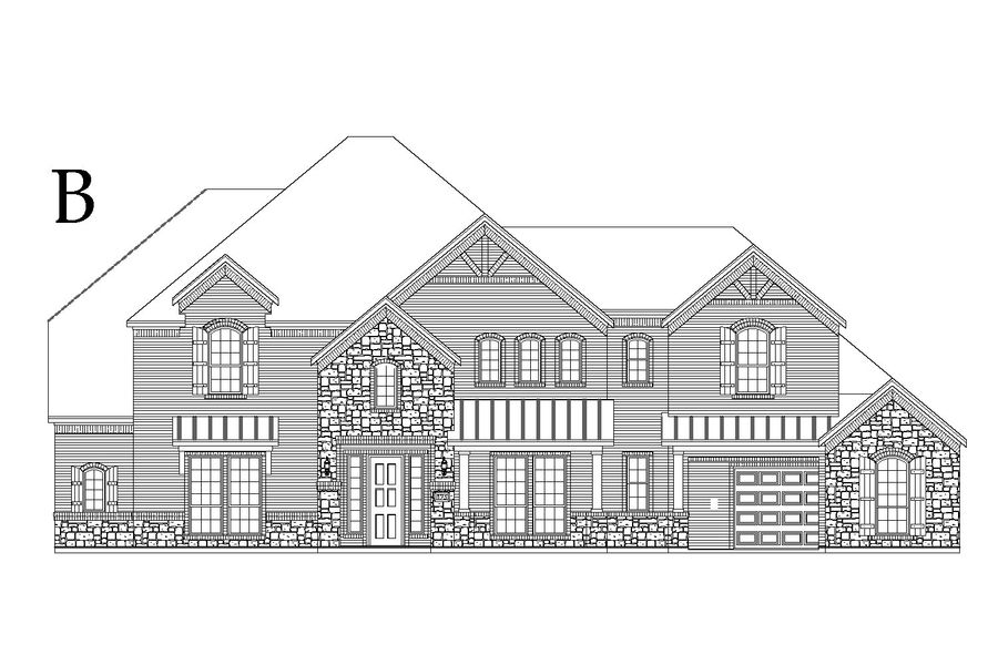 Representative rendering of the exterior for the Hadley by Windsor Homes (Image 6).