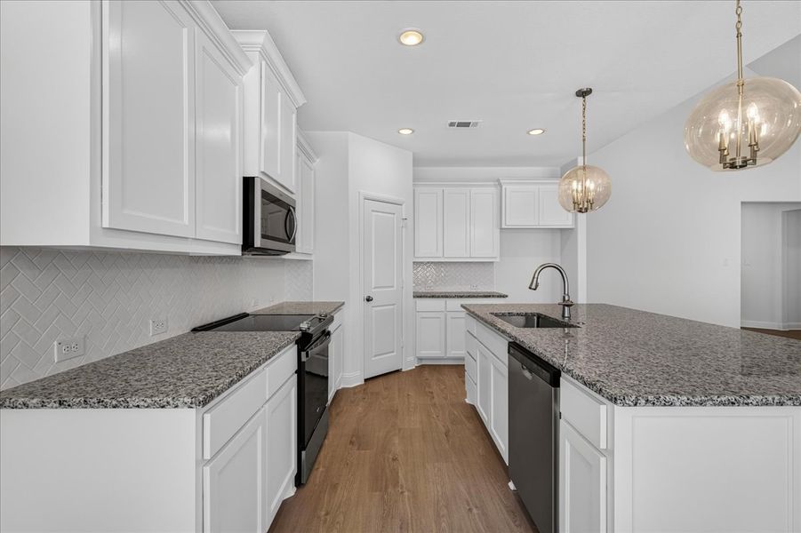 Furnished interior view inside a new home in Monarch Manor, Poolville (Image 9).