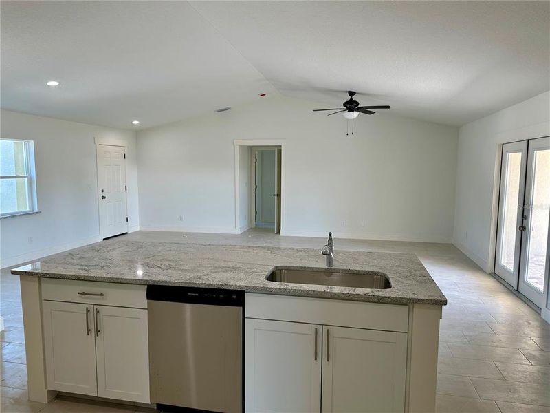 Kitchen to Great Room