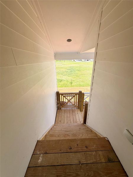 Exterior details and patio area of a home in , Galveston (Image 20).