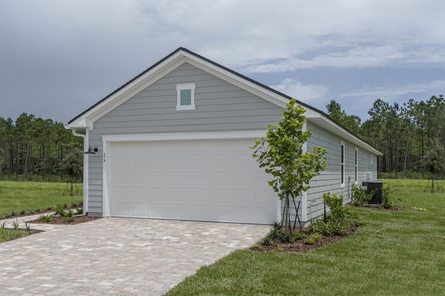 Representative exterior photo of a completed home built from the Boca by Riverside Homes in Mariposa at EverRange, Jacksonville, FL (Image 22).