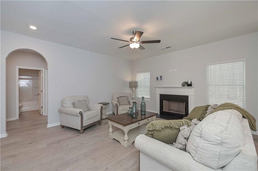 Furnished interior view inside a new home in , Villa Rica (Image 13).