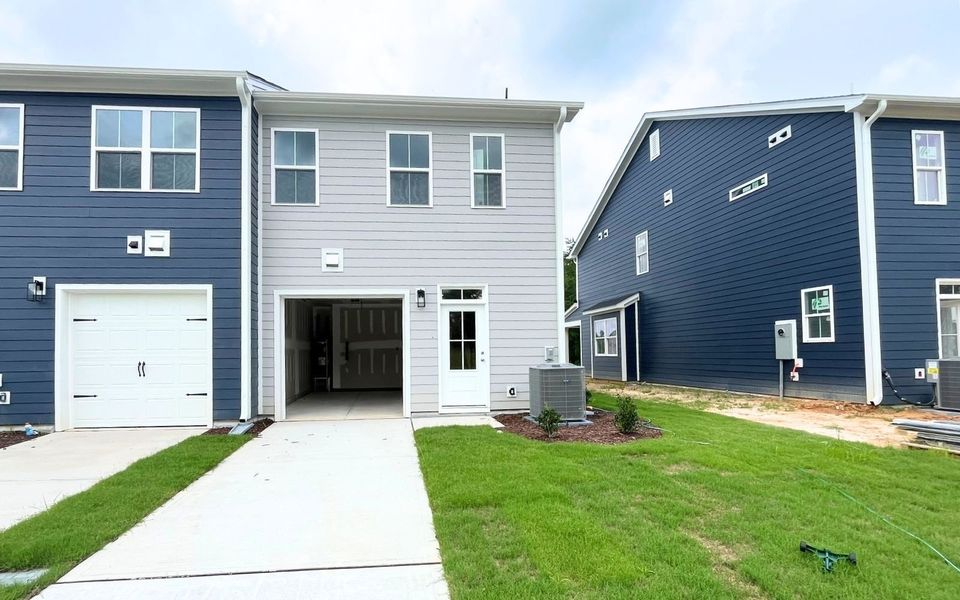 Exterior details and patio area of a home in Wendell Falls, Wendell (Image 3).