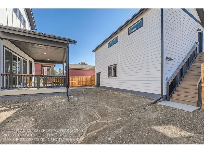 Exterior details and patio area of a home in , Boulder (Image 3).