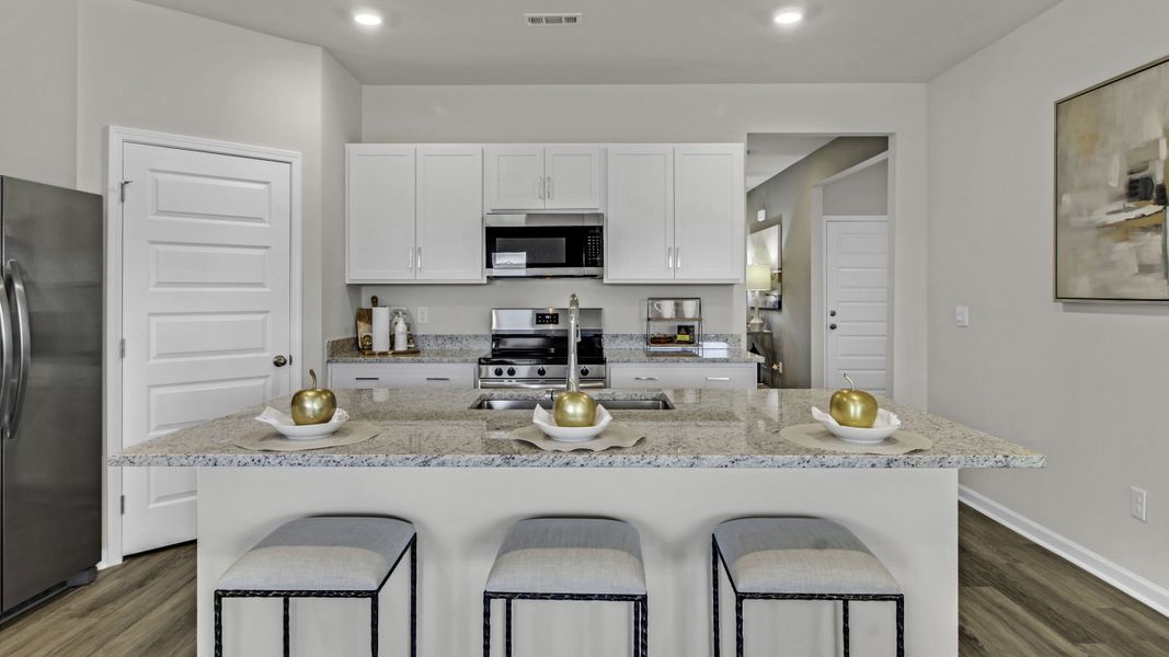 Furnished interior view inside a new home in Bailey Park, Fayetteville (Image 27).