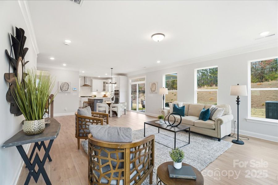 Furnished interior view inside a new home in Carrington, Stanley (Image 9).