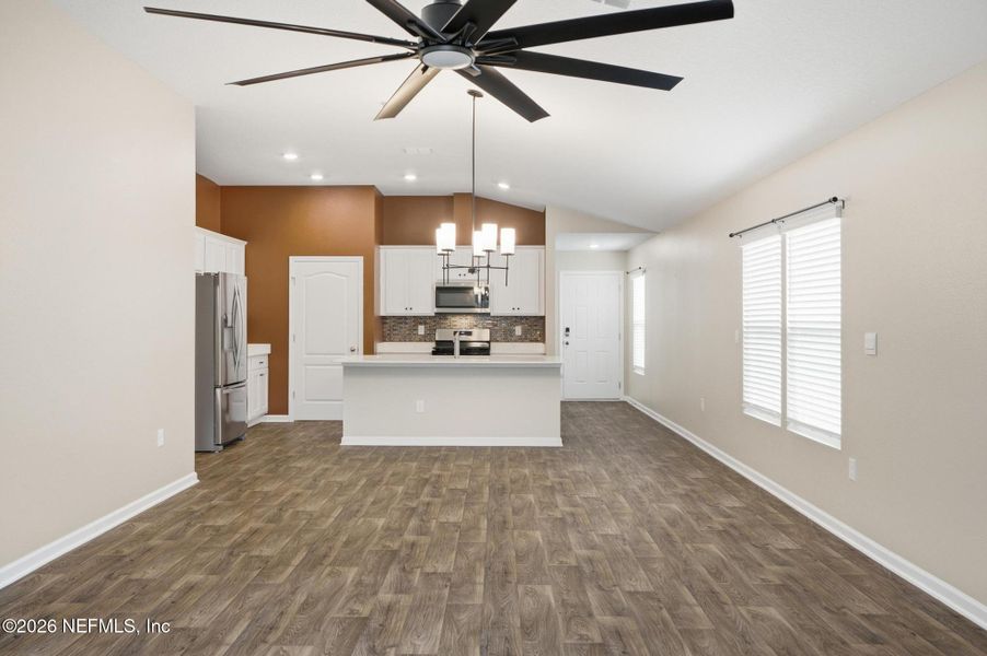 Spacious, unfurnished interior of a new home in , Bunnell (Image 22).