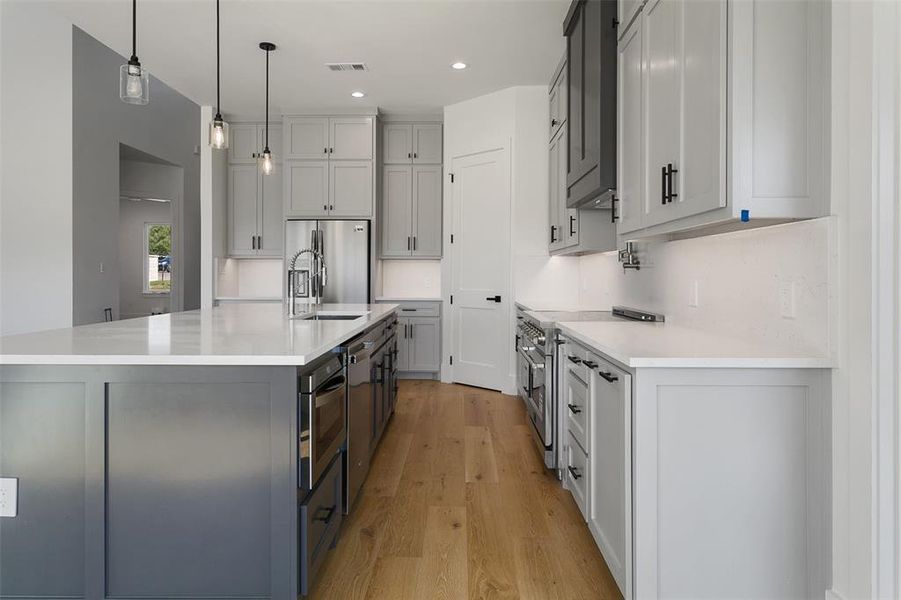 Furnished interior view inside a new home in , Fort Worth (Image 5). Furnished interior view inside a new home in , Fort Worth (Image 5).