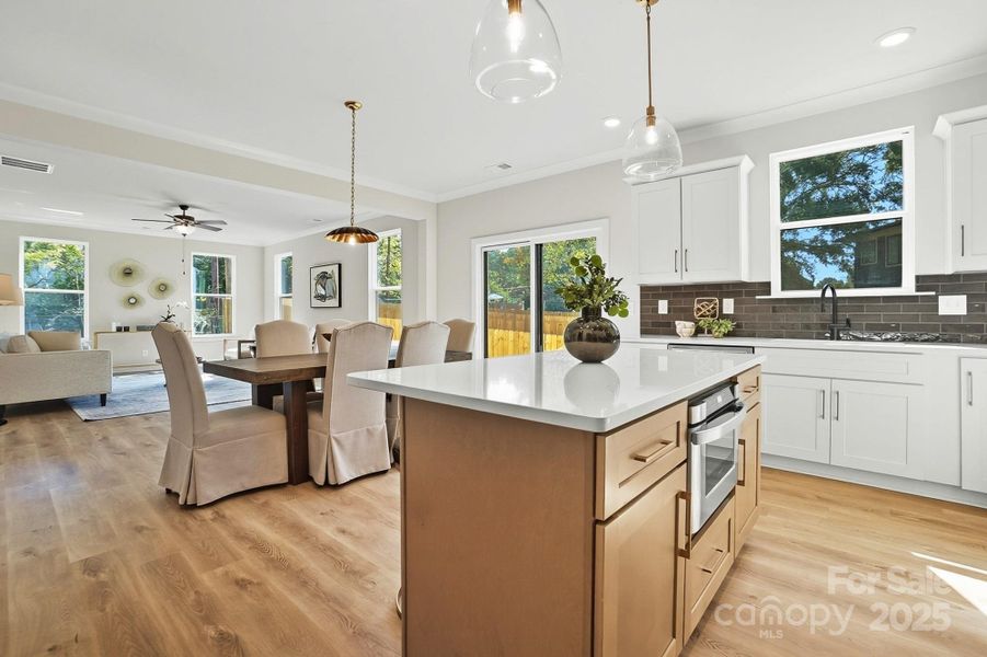 Furnished interior view inside a new home in , Charlotte (Image 28).