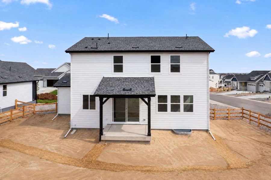 Exterior details and patio area of a home in Independence, Elizabeth (Image 3).