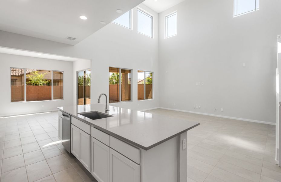 Furnished interior view inside a new home in Jorde Farms, Queen Creek (Image 7).