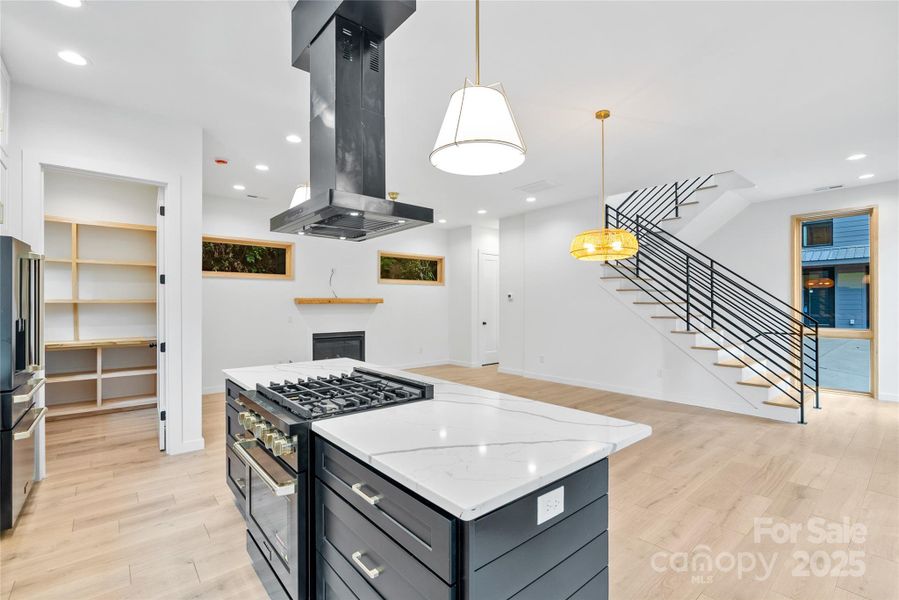 Furnished interior view inside a new home in , Asheville (Image 7).