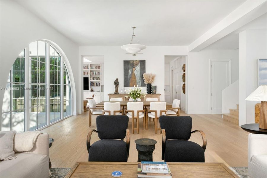 Furnished interior view inside a new home in , Key Biscayne (Image 17). Furnished interior view inside a new home in , Key Biscayne (Image 17).