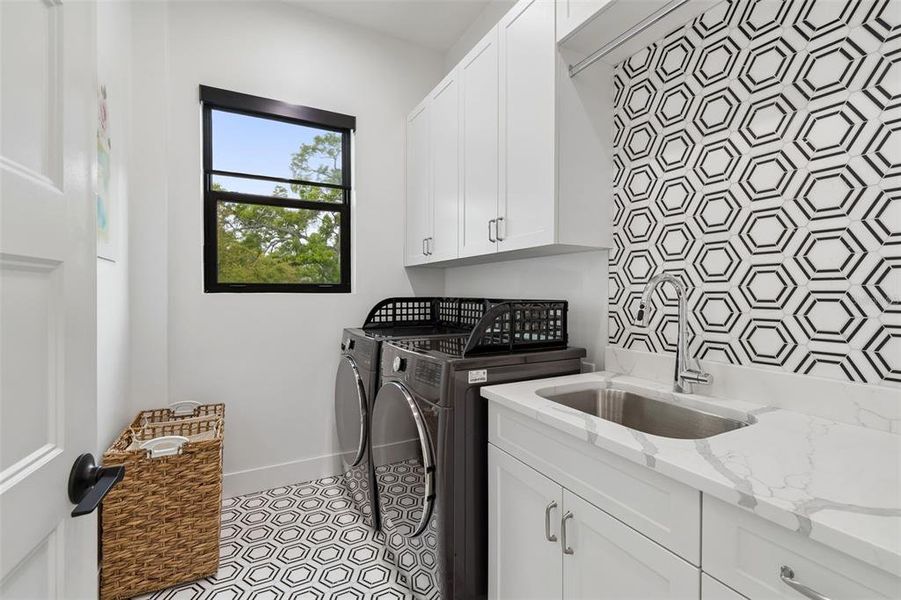 Furnished interior view inside a new home in , Tampa (Image 43). Furnished interior view inside a new home in , Tampa (Image 43).