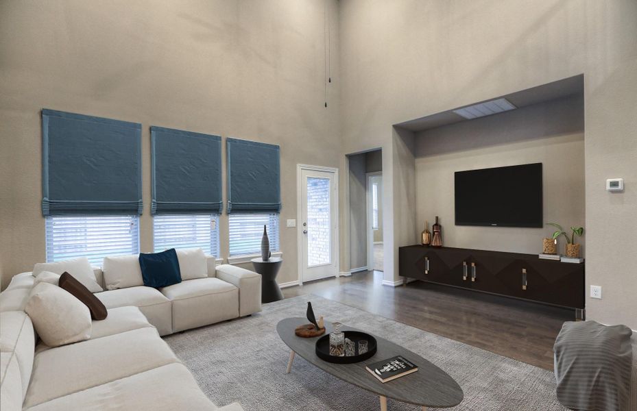 MODEL HOME images may NOT be consistent with the finished product.