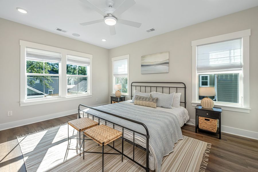 Representative furnished interior of a home built from the Jasmine by Center Park Homes in Pineland Village, Summerville (Image 17).
