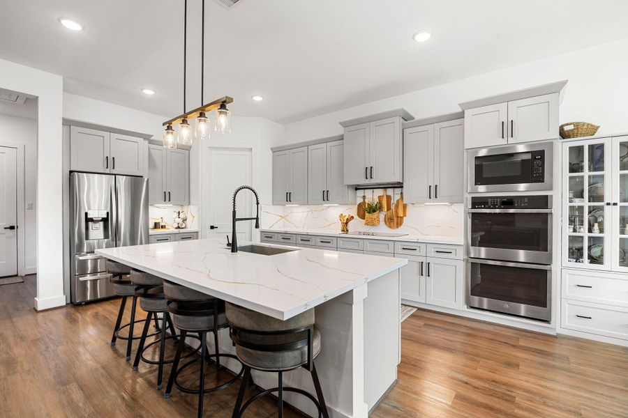 Furnished interior view inside a new home in , Montgomery (Image 14). Furnished interior view inside a new home in , Montgomery (Image 14).