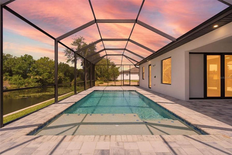 Exterior details and patio area of a home in , Cape Coral (Image 35).