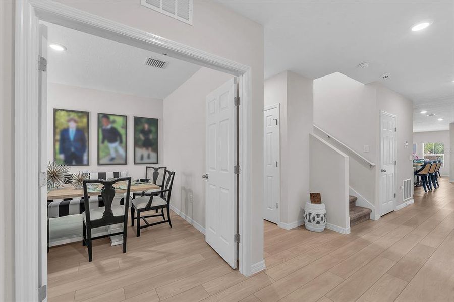 Furnished interior view inside a new home in New Home Communities Near Tampa, Ocala, and Orlando, Florida, Lithia (Image 11).