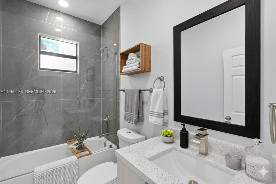 Furnished interior view inside a new home in , Lehigh Acres (Image 11).