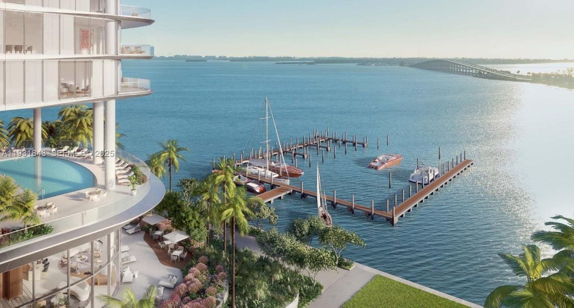 Condo located in Miami, FL showcasing its design and architecture (Image 10). Condo located in Miami, FL showcasing its design and architecture (Image 10).