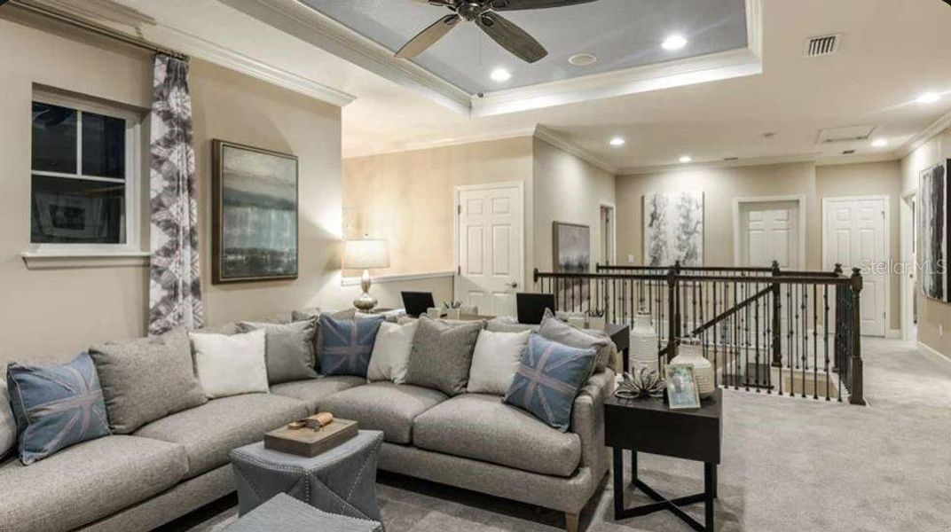 Furnished interior view inside a new home in Timber Ridge, Plant City (Image 16).