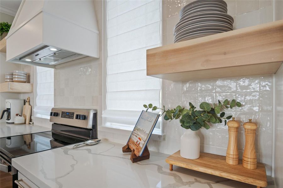 Close-up of interior finishes inside a home in , Crystal Beach (Image 19). Close-up of interior finishes inside a home in , Crystal Beach (Image 19).
