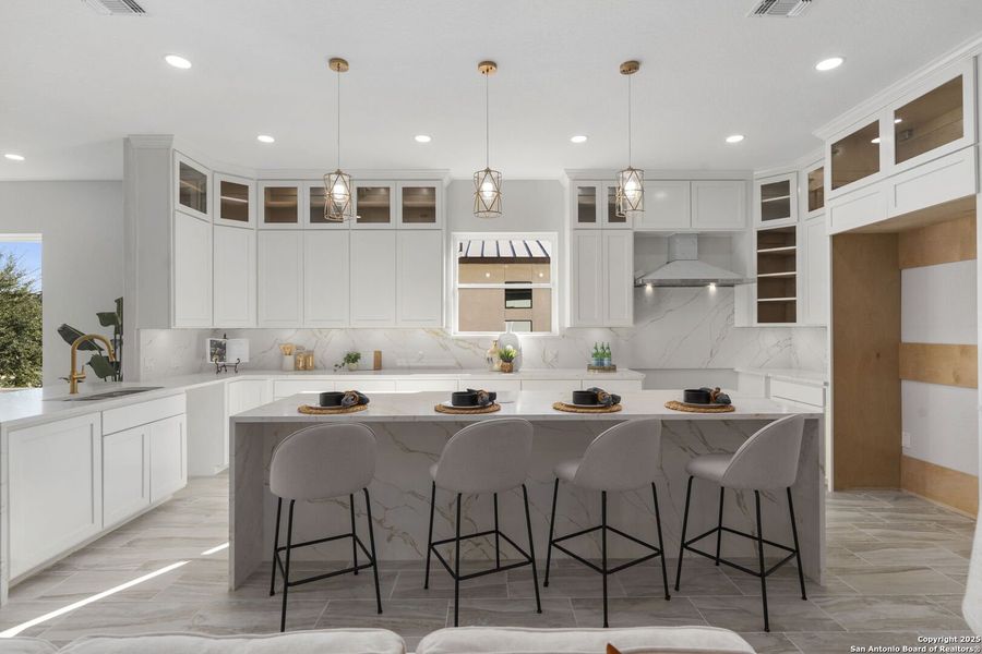 Furnished interior view inside a new home in , San Antonio (Image 10).