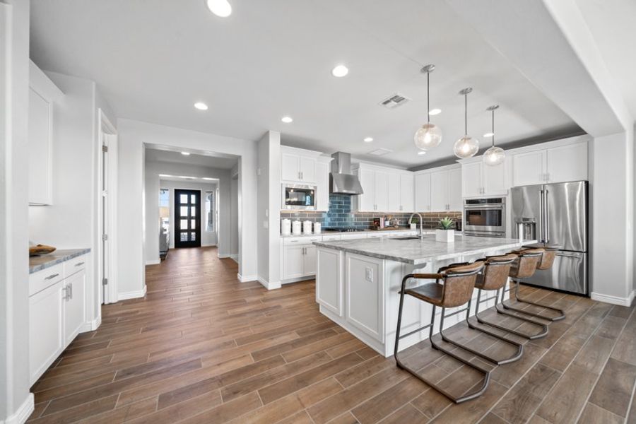 Furnished interior view inside a new home in Parkside, Avondale (Image 10).