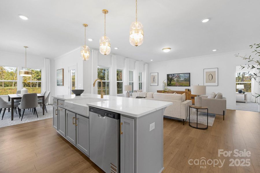 Furnished interior view inside a new home in , Monroe (Image 16). Furnished interior view inside a new home in , Monroe (Image 16).