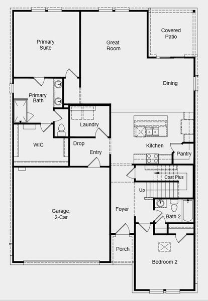 Floor plan level 1