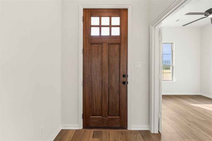 Spacious, unfurnished interior of a new home in Nash Estates, Tom Bean (Image 18). Spacious, unfurnished interior of a new home in Nash Estates, Tom Bean (Image 18).