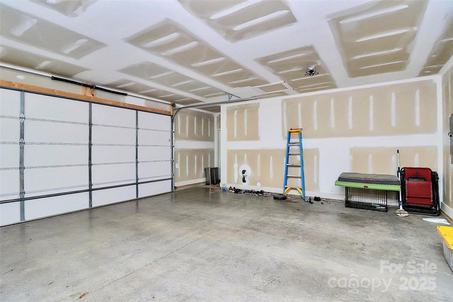 Large 2 car garage Large 2 car garage