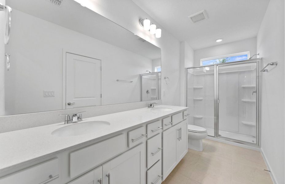 Furnished interior view inside a new home in Twisted Oaks, Wildwood (Image 10).