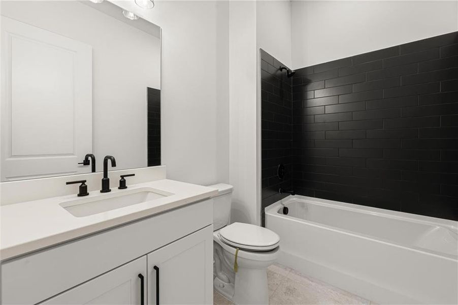 Furnished interior view inside a new home in The Reserve at Bells Ferry, Kennesaw (Image 16).