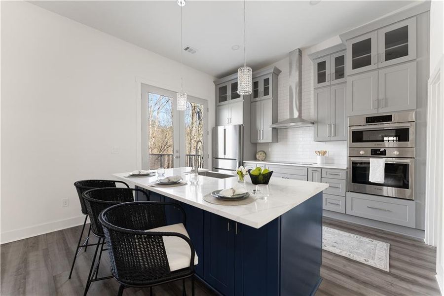 Furnished interior view inside a new home in , Gainesville (Image 10).