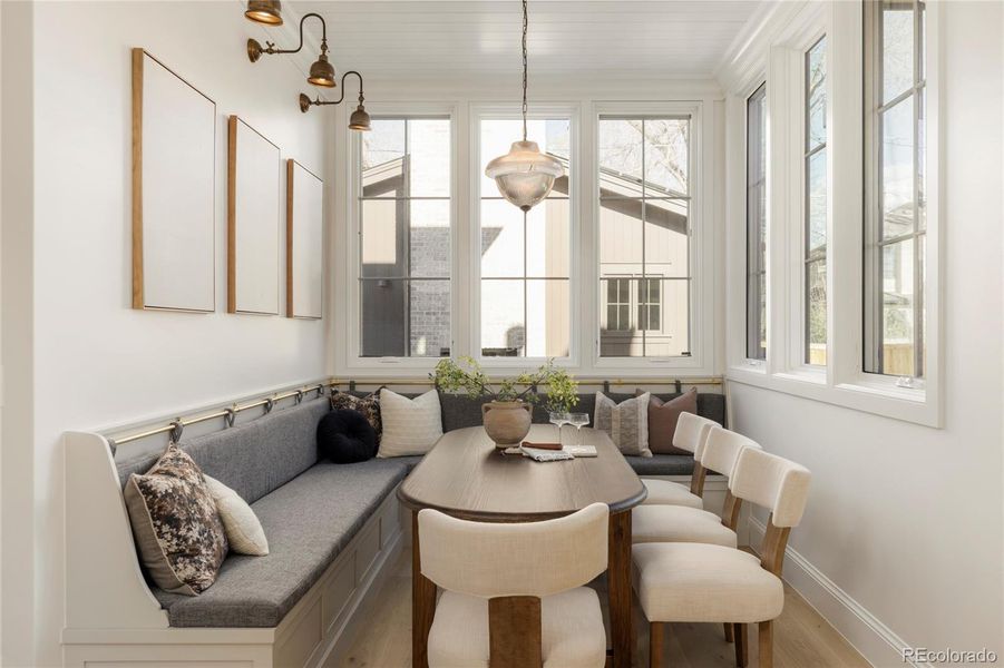 Furnished interior view inside a new home in , Denver (Image 6). Furnished interior view inside a new home in , Denver (Image 6).