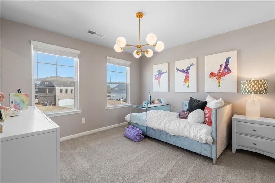 Furnished interior view inside a new home in Abbotts Crossing, Conyers (Image 19).