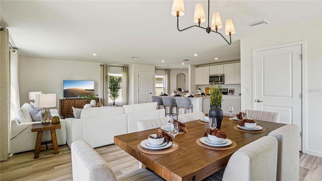 Furnished interior view inside a new home in Twisted Oaks, Wildwood (Image 14).