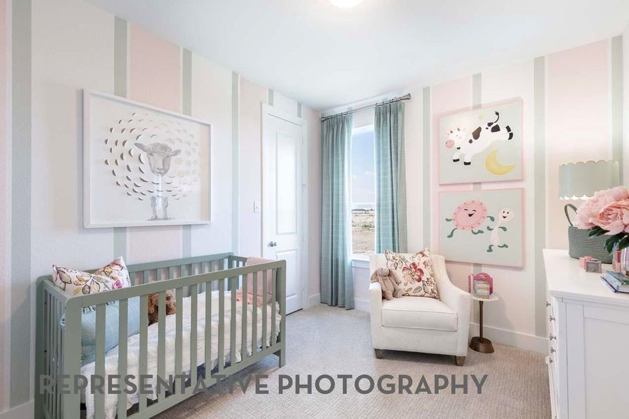Furnished interior view inside a new home in Kresston, Montgomery (Image 33).