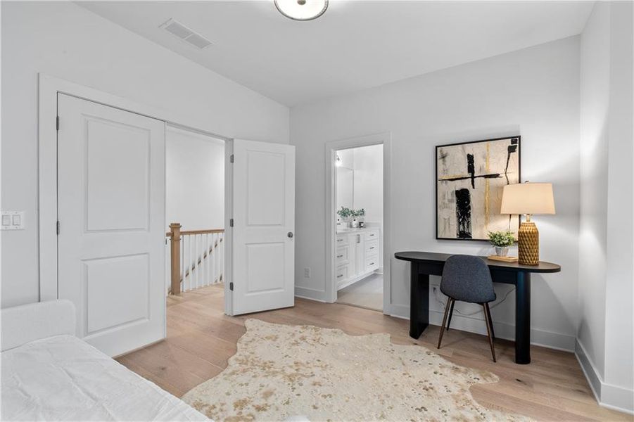 Furnished interior view inside a new home in Vickery, Cumming (Image 23). Furnished interior view inside a new home in Vickery, Cumming (Image 23).
