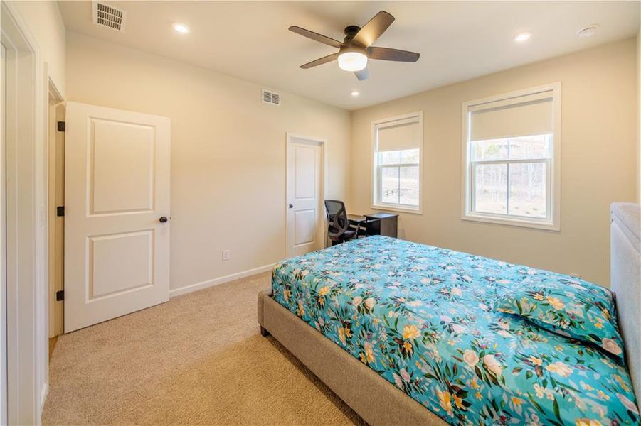 Furnished interior view inside a new home in , Powder Springs (Image 63). Furnished interior view inside a new home in , Powder Springs (Image 63).